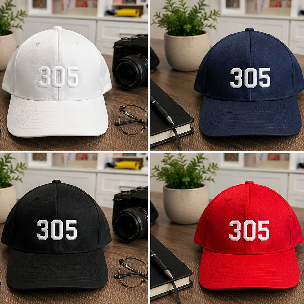 Thumbnail: Custom Embroidered Area Code Hat