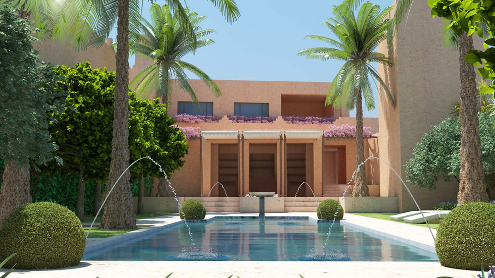 Kashbah Dar Al-Hiba Annex Hotel Room Design