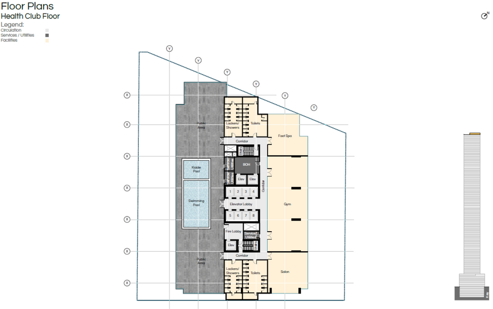 High-rise Tower Plan