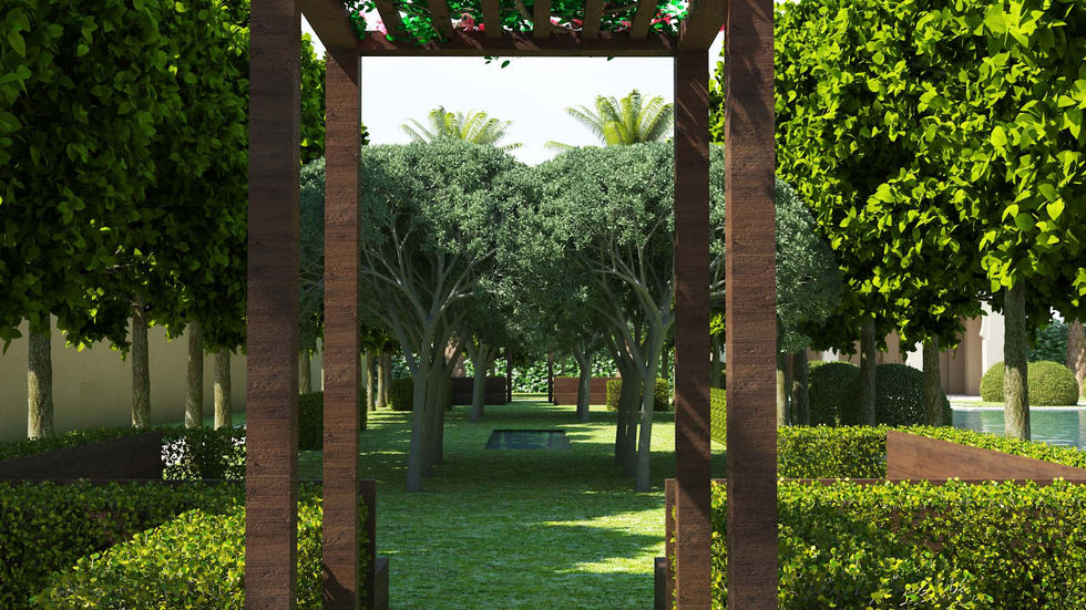 Kashbah Ouled Abdelrahim Annex Garden Design