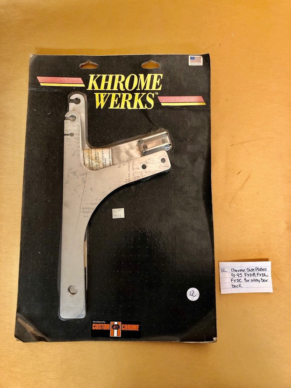 Chrome Side Plates
