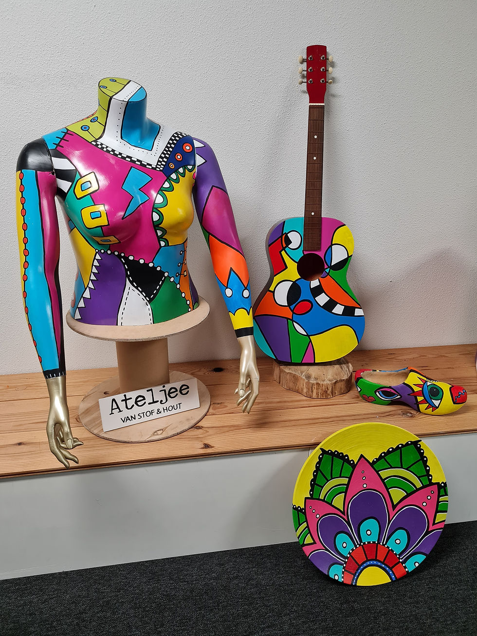 MF Doodle kunst in Ateljee