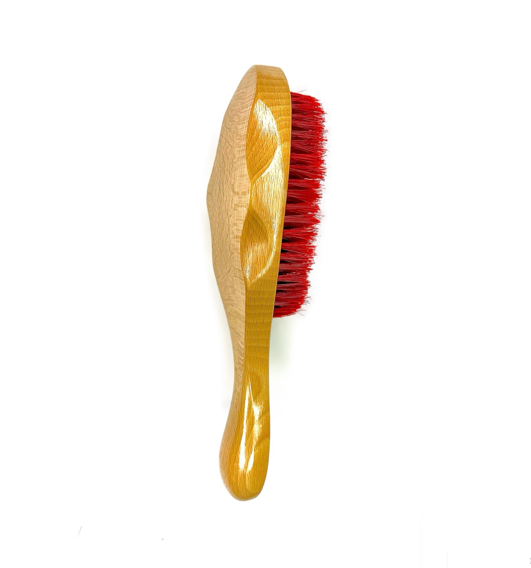 Red Soft Wave Master Wave Brush