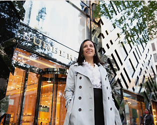 Sherine Azzam on Michigan Avenue