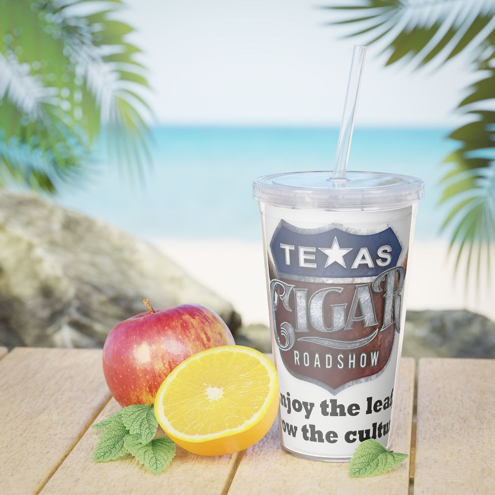 Thumbnail: Plastic Tumbler with Straw
