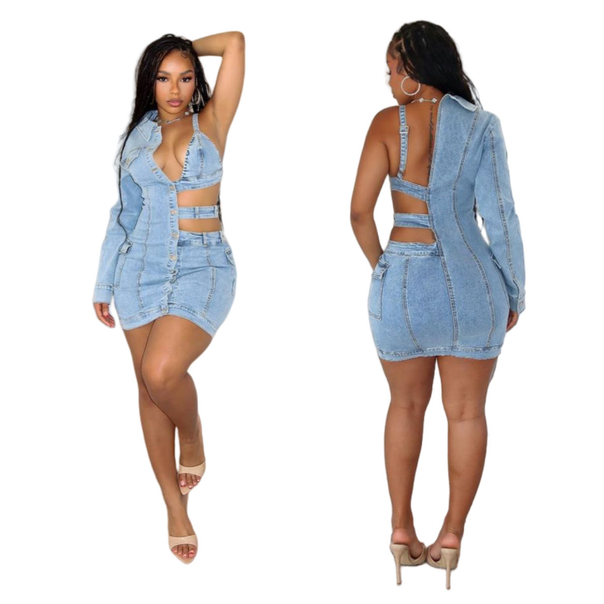 Becky Jeans Dress