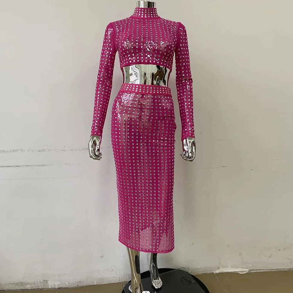 Thumbnail: See through me skirt set