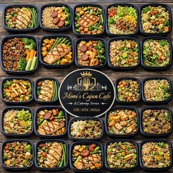 Mimi’s Cajun Cafe in located in Houston, TX featuring chef-prepared, neatly packaged meals
