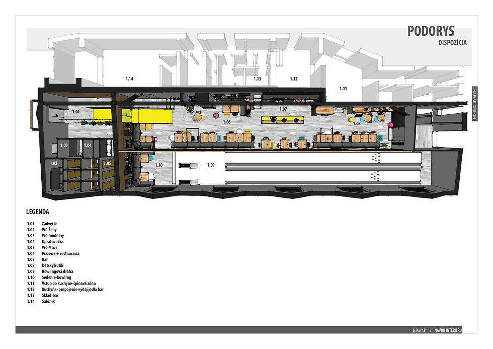 Floorplan interior