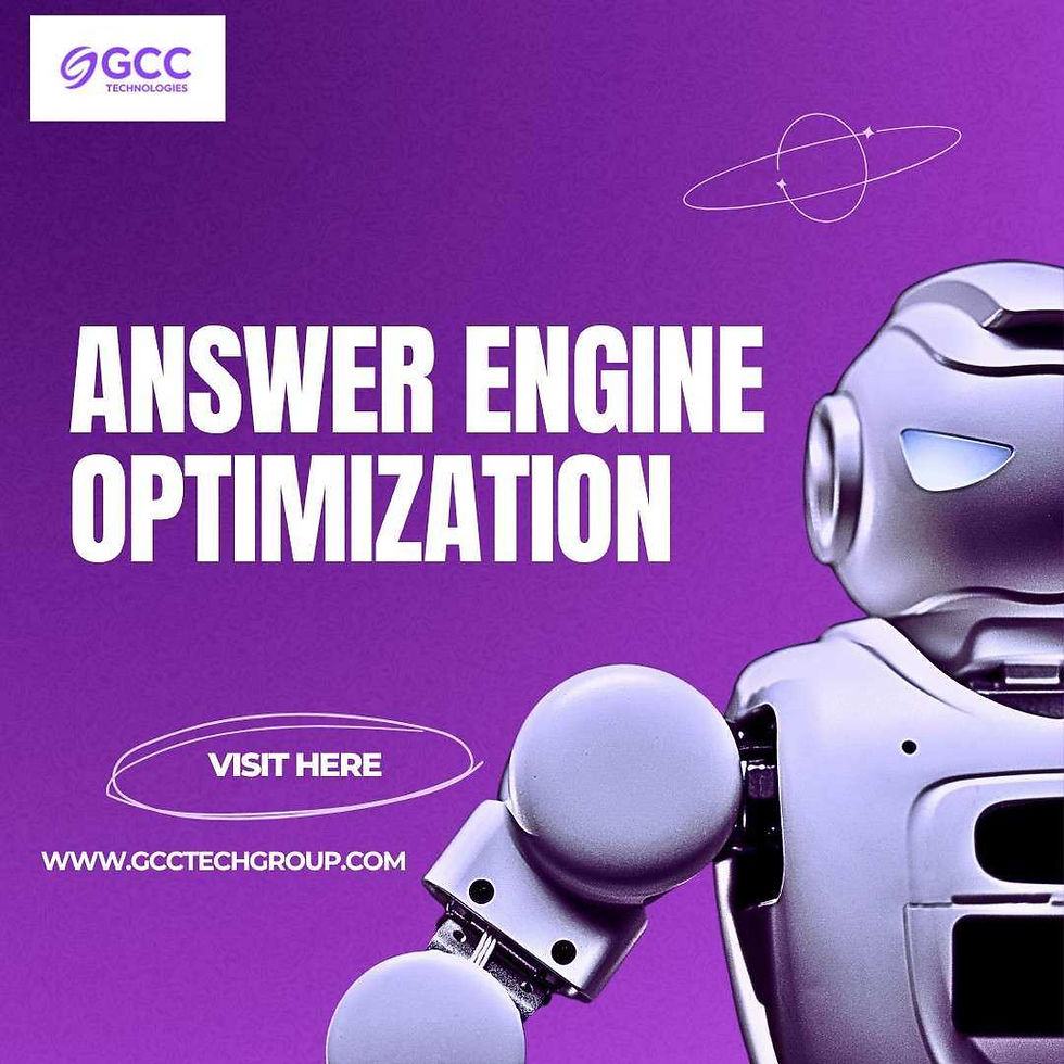 Answer Engine Optimization Dubai | GCC Tech SEO Services