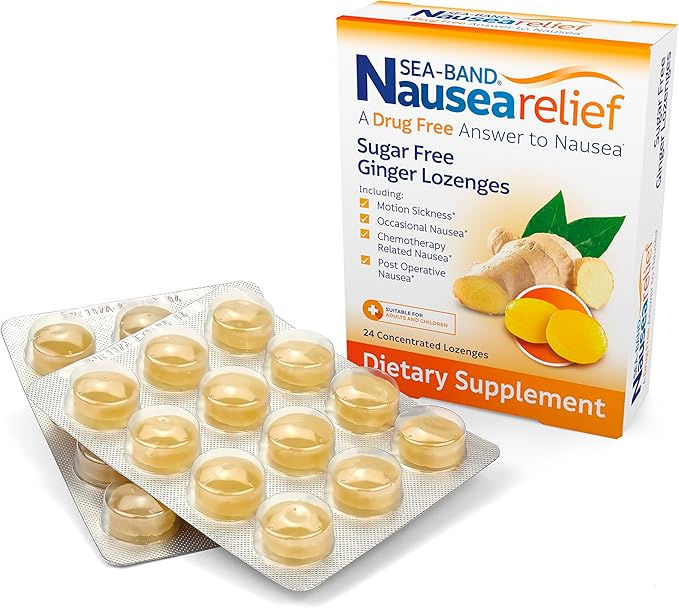 Sea Band sugar free Ginger Lozanges