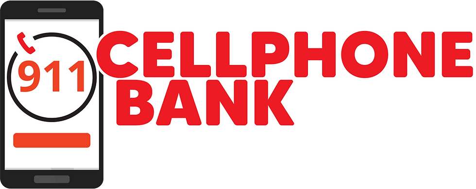 911 Cell Phone Bank Logo