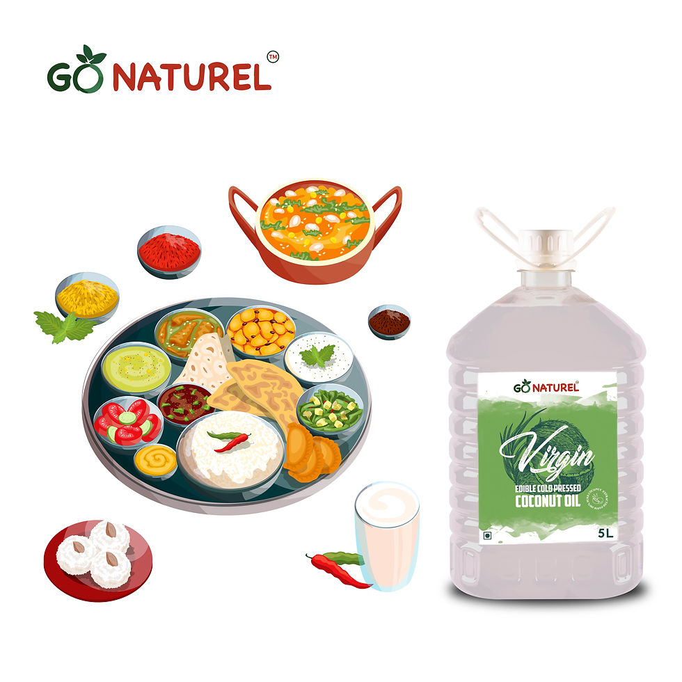 Thumbnail: Virgin Cold Pressed Coconut Oil - 5 L