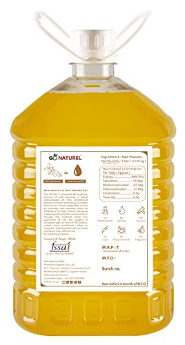 Thumbnail: Cold Pressed Groundnut Oil - 5 Liter