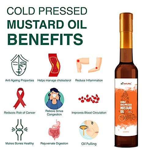 Thumbnail: Cold Pressed Mustard Oil - 500 ml