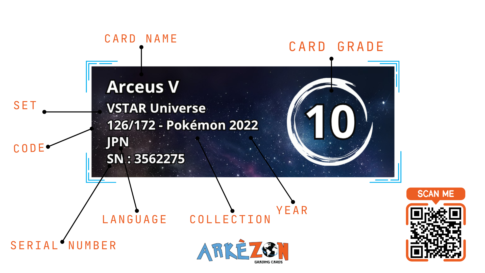 3562275 - Arceus V - 126/172 - 10