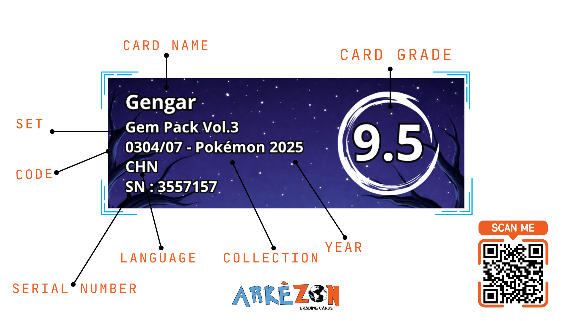 3557157 - Gengar - 0304/07 - 9.5