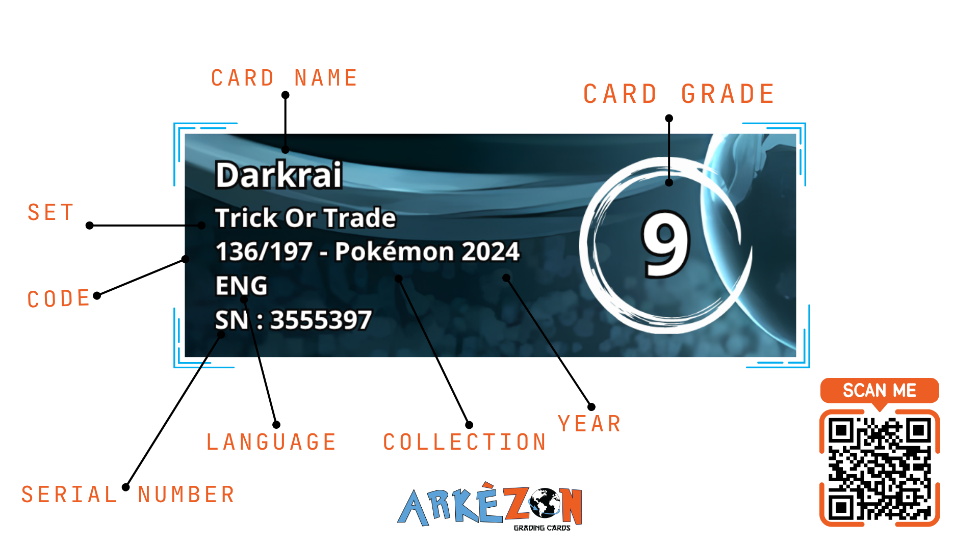 3555397 - Darkrai - 136/197 - 9