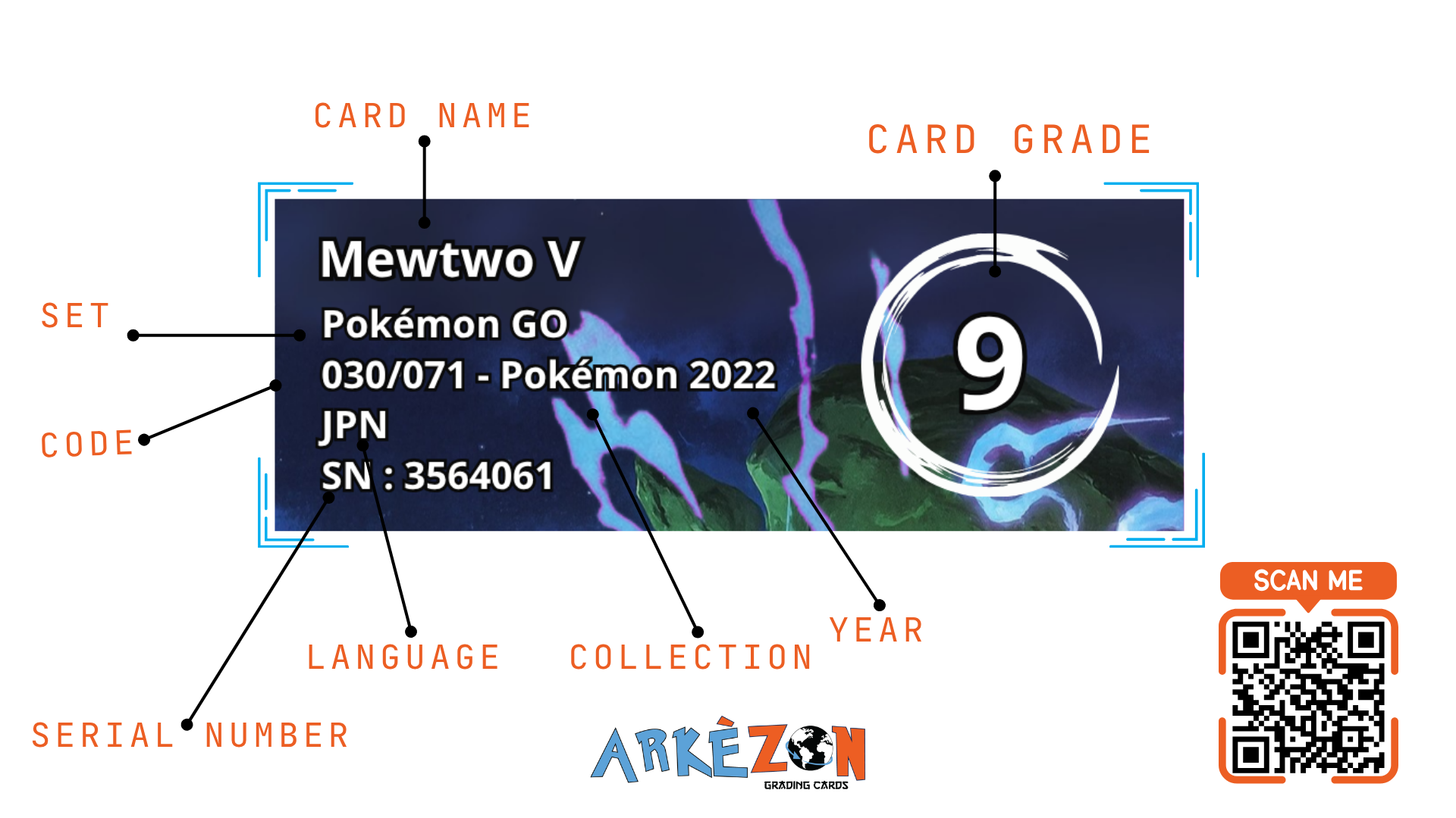3564061 - Mewtwo V - 030/071 - 9