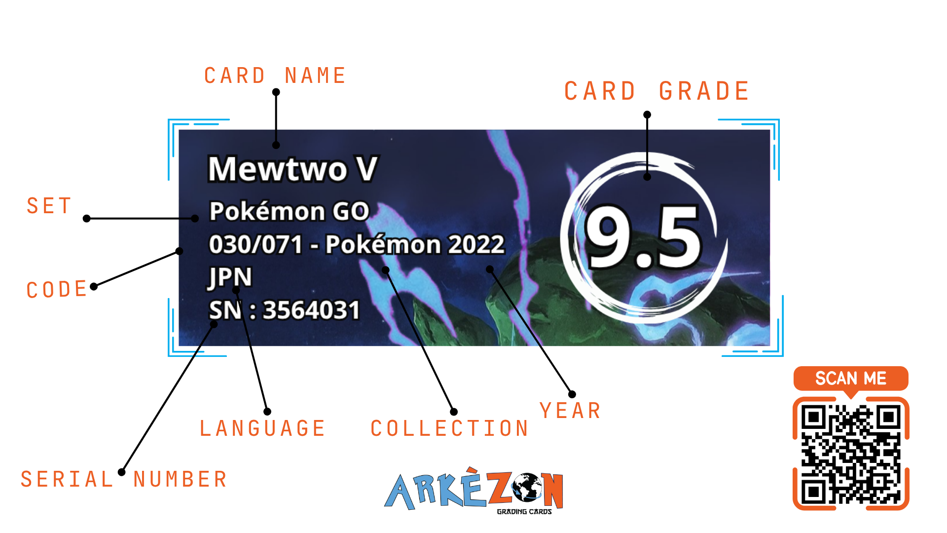3564031 - Mewtwo V - 030/071 - 9.5