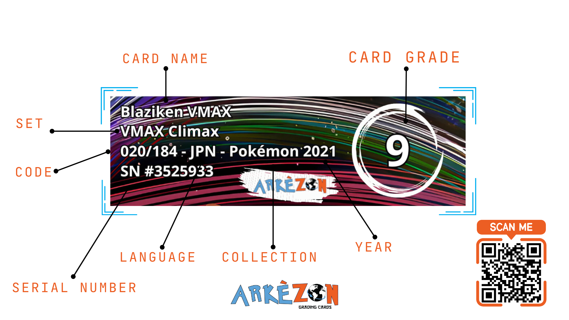 3525933 - blaziken vmax - 020/184 - 9