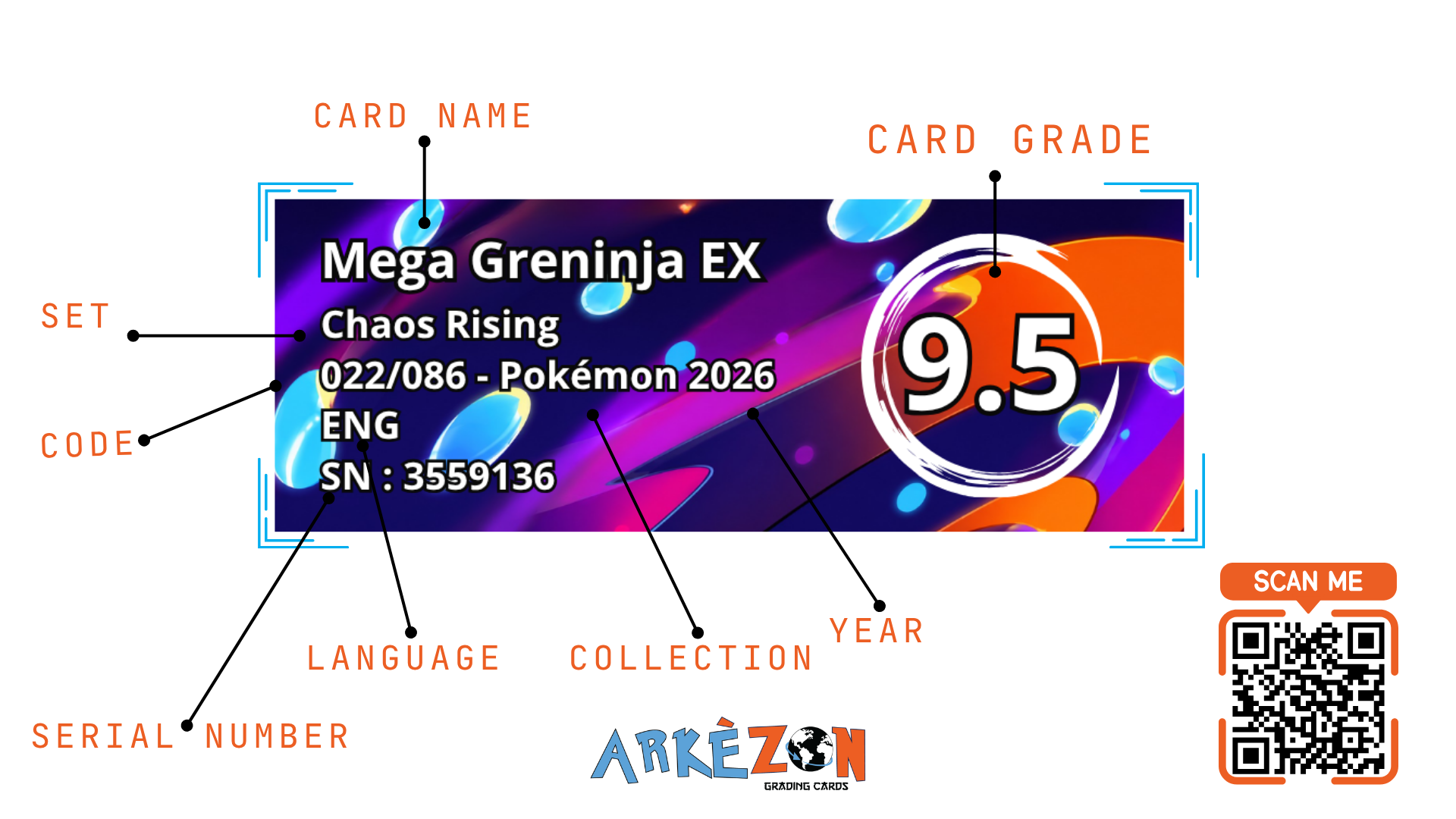 3559136 - Mega Greninja EX - 022/086 - 9.5