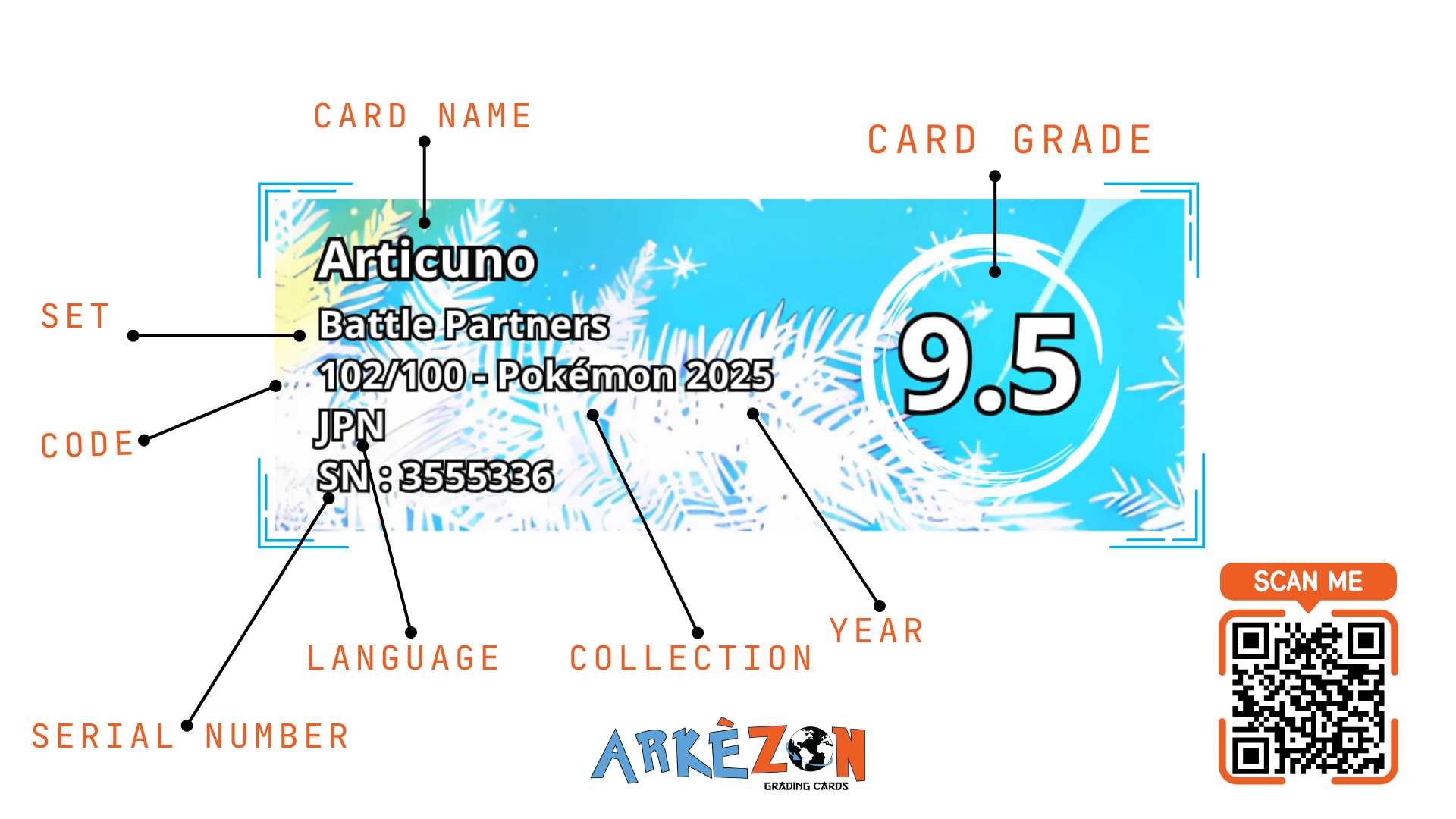 3555336 - Articuno - 102/100 - 9.5