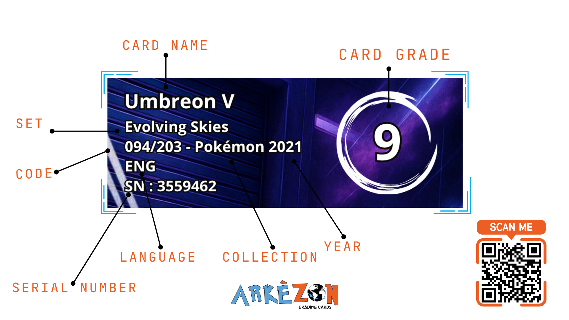 3559462 - Umbreon V - 094/203 - 9