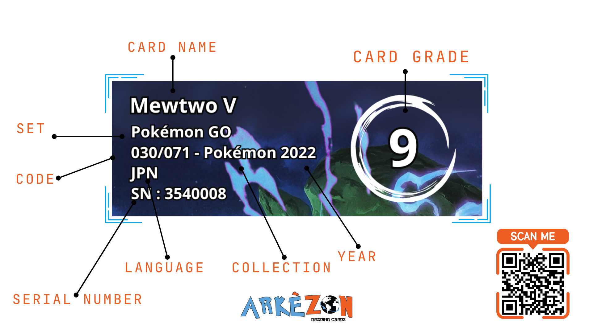 3540008 - Mewtwo V - 030/071 - 9