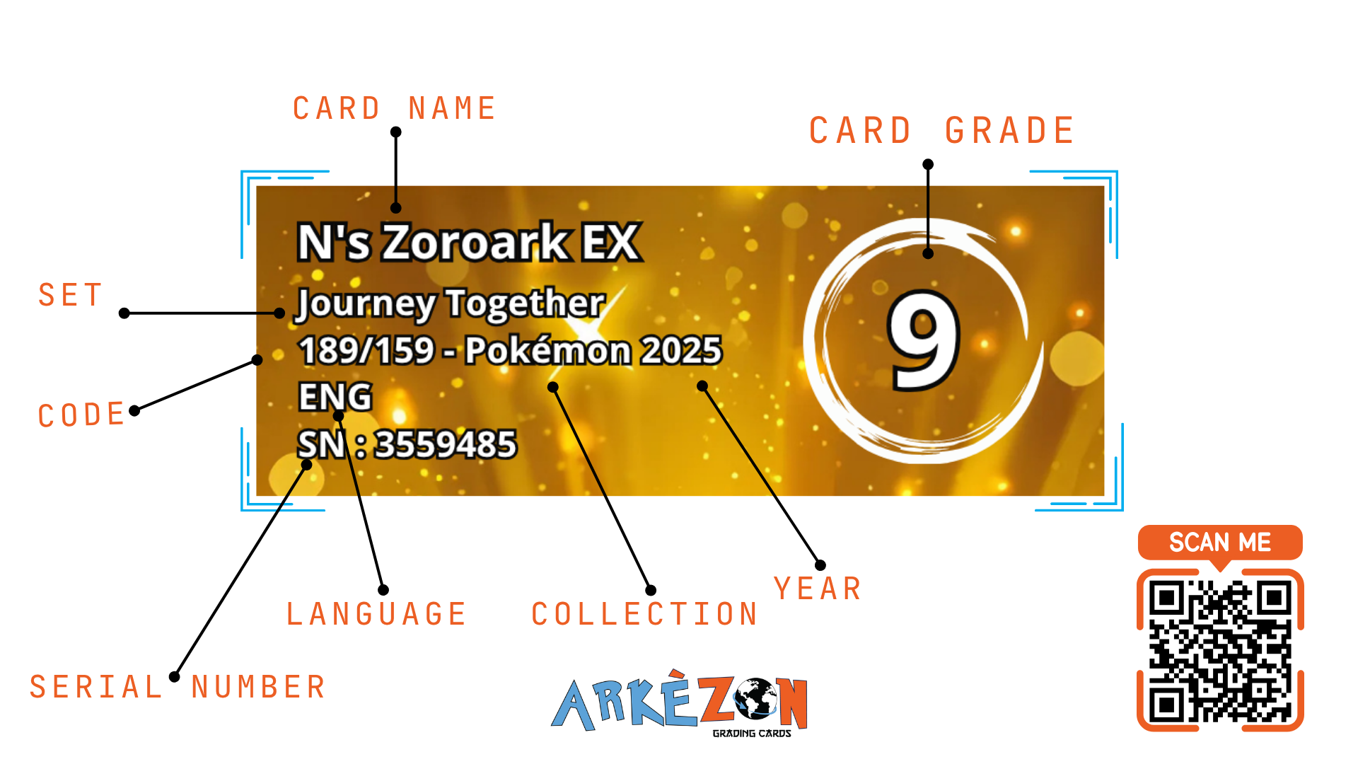 3559485 - N's Zoroark EX - 189/159 - 9