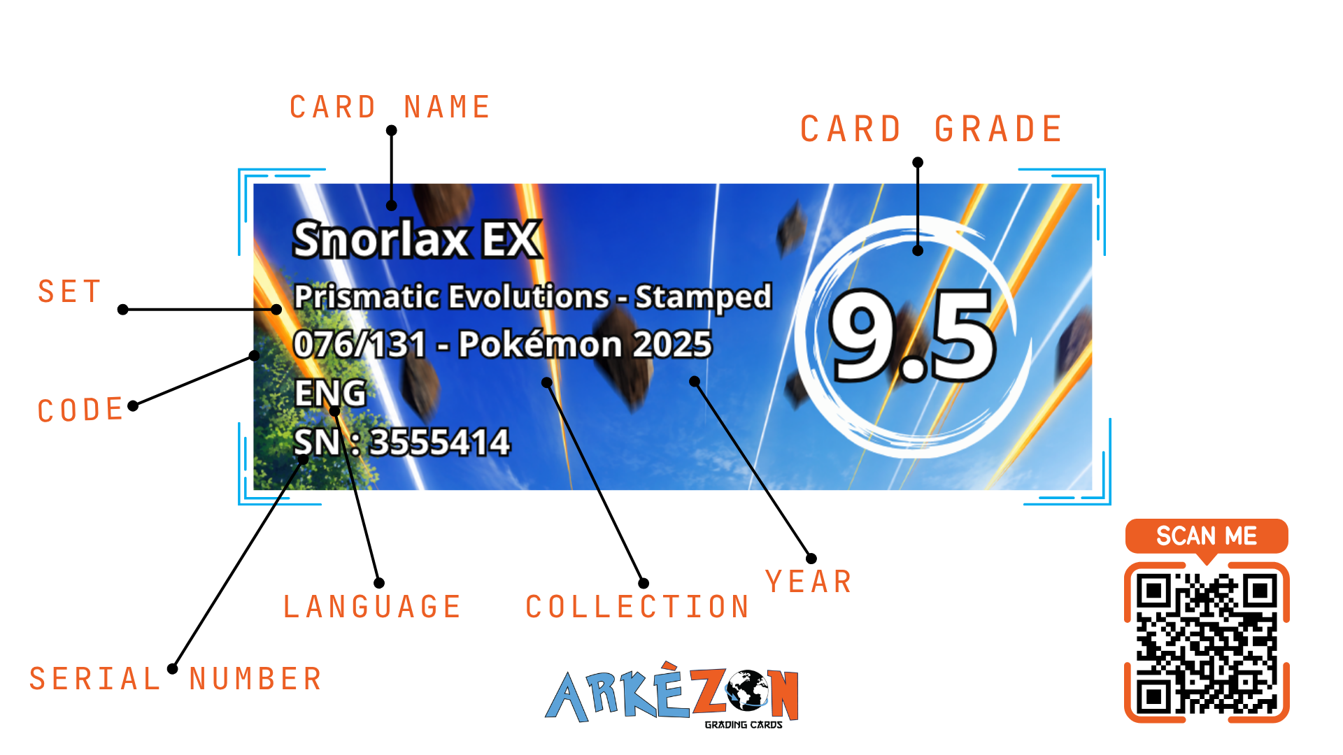 3555414 - Snorlax EX - 076/131 - 9.5