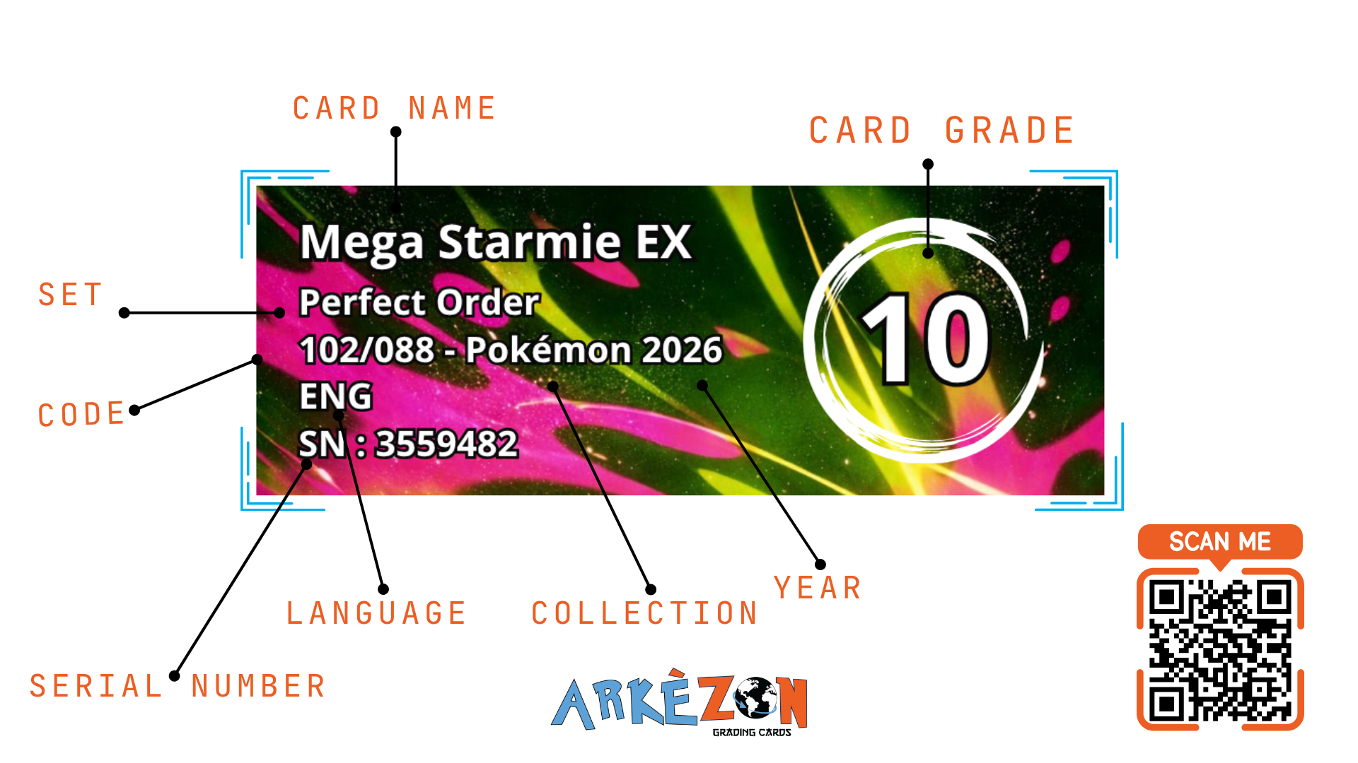 3559482 - Mega Starmie EX - 102/088 - 10