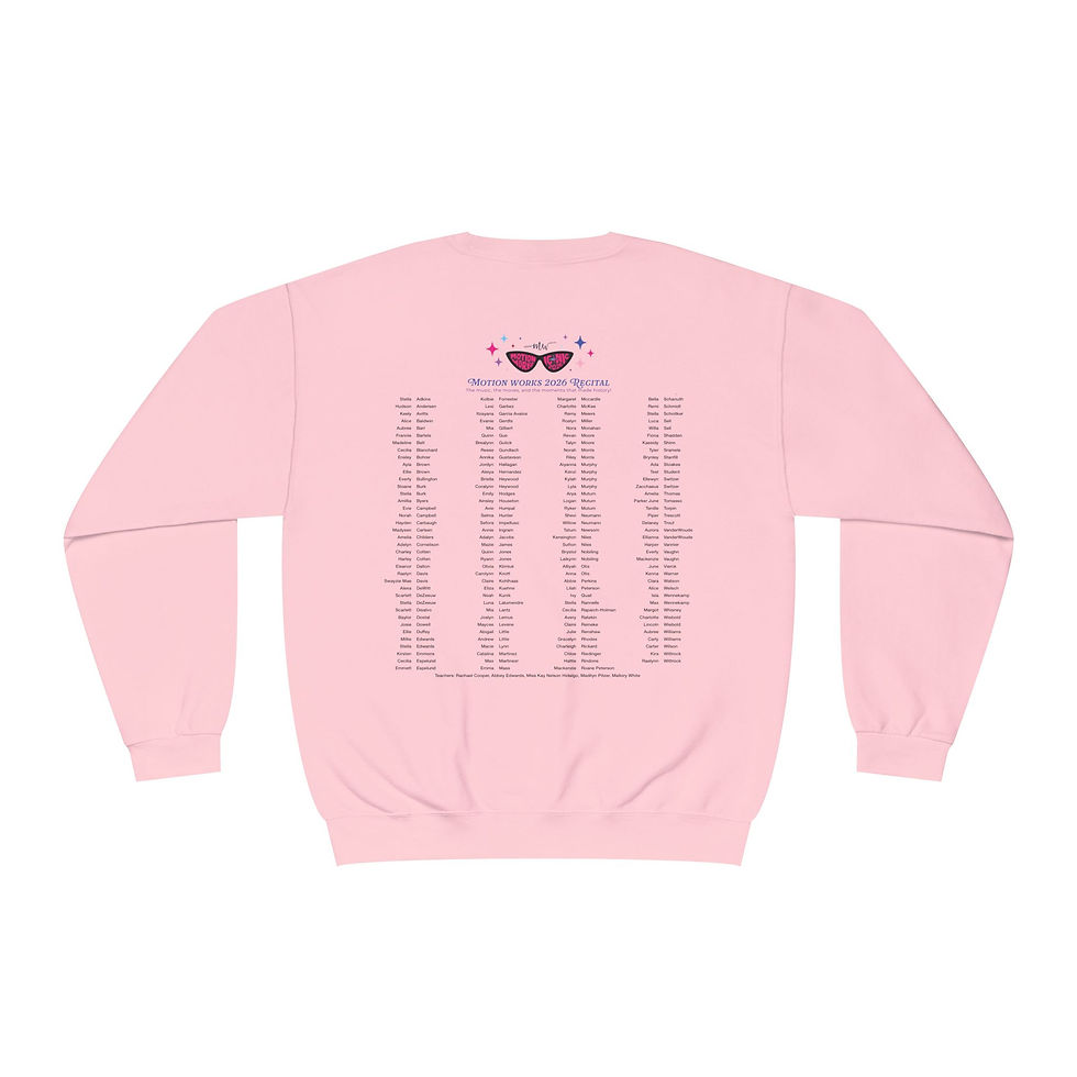 Thumbnail: Adult Recital Sweatshirt (names on back) 2026