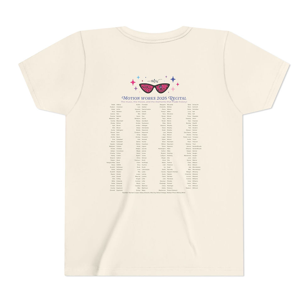 Thumbnail: Kids Recital T-Shirt 2026