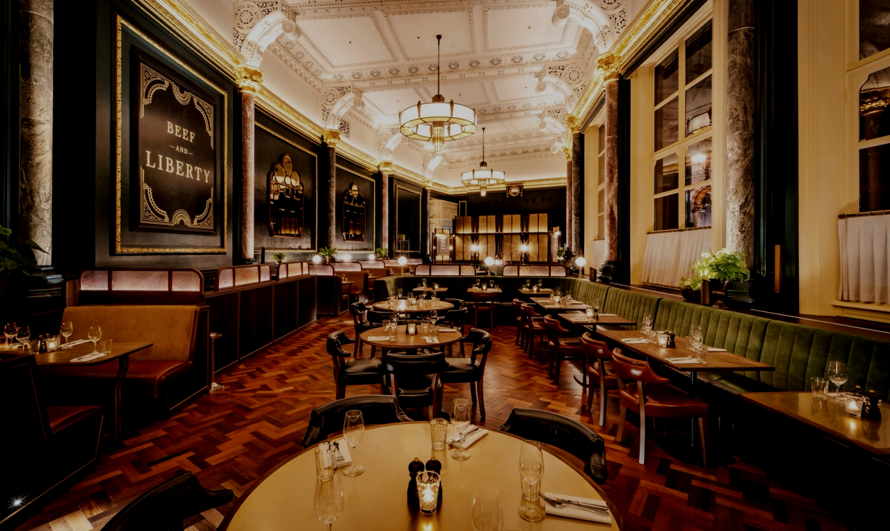 Hawksmoor St. Pancras restaurant in London, United Kingdom