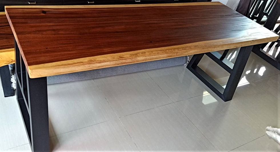 Thumbnail: Square cut dining 2m x 70cm