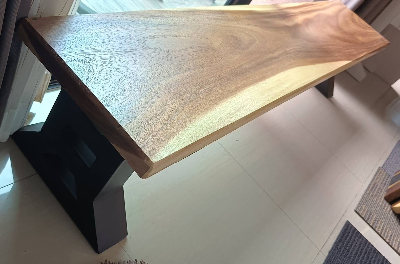 NO. 89 NEW DISCOUNTED ACACIA HARDWOOD STRAIGHT CUT SLAB