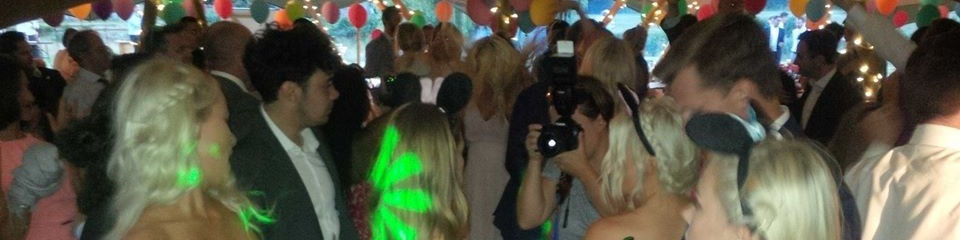 Bridesmaids enjoying the celebration
