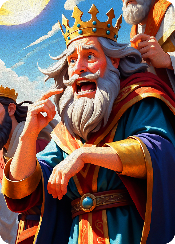 Fearful Nations Artwork — Bible TCG Genesis Set card 63/250