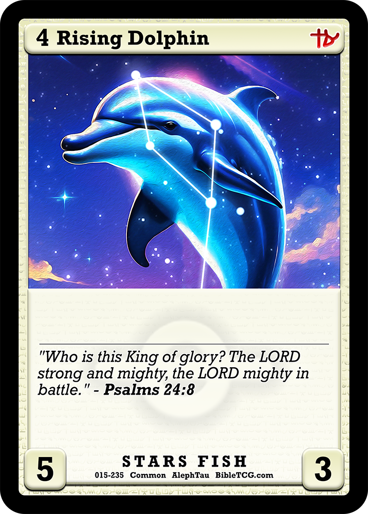 Card Back Christian Bible Trading Card Game Bible TCG