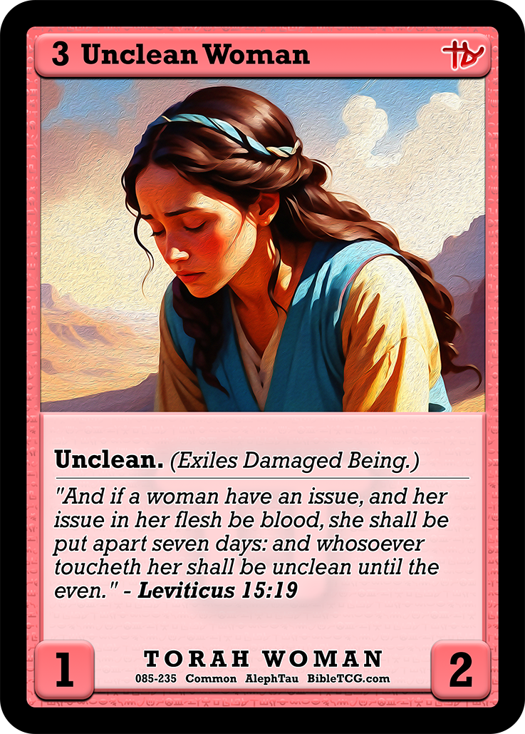 Card Back Christian Bible Trading Card Game Bible TCG