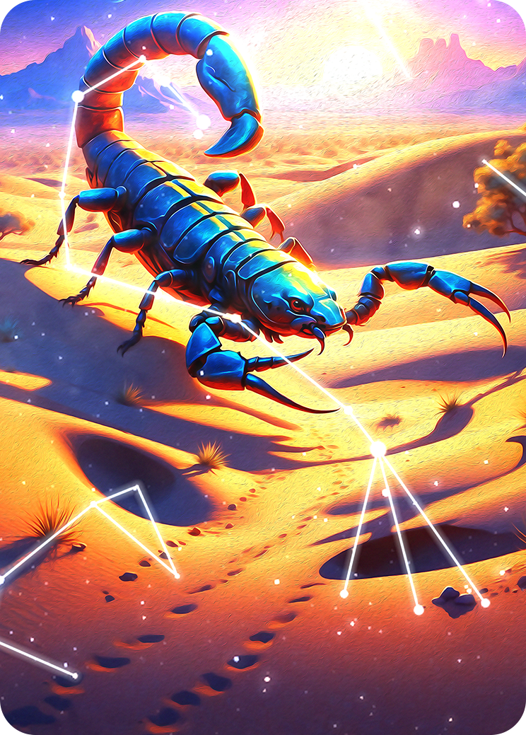 Deadly Scorpion Christian Bible Trading Card Game Bible TCG