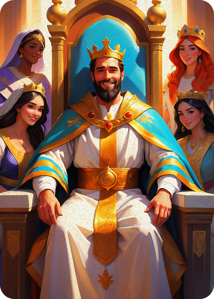 Samson, Wise Request Christian Bible Trading Card Game Bible TCG