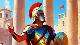 Crucifixion Centurion Christian Bible Trading Card Game Bible TCG