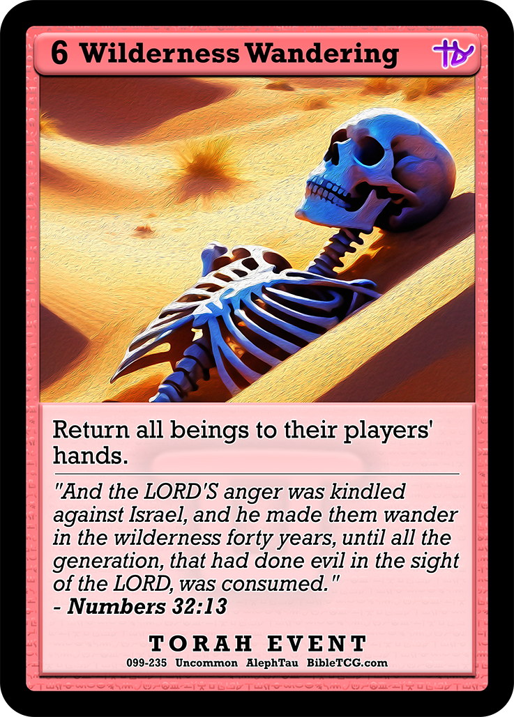 Card Back Christian Bible Trading Card Game Bible TCG