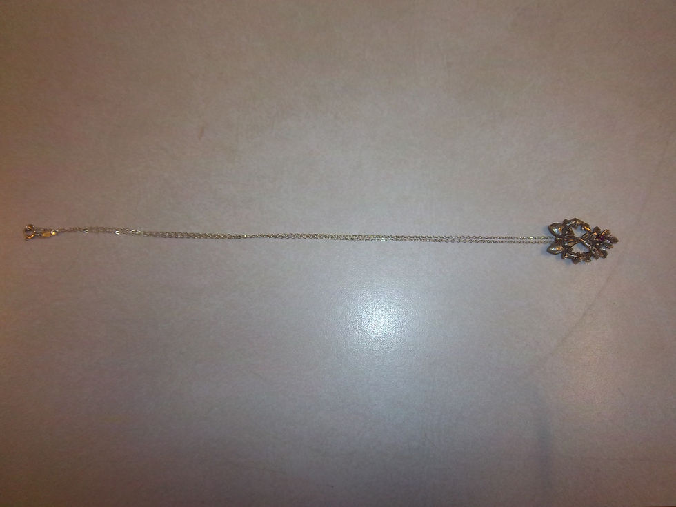 Thumbnail: The 1982 Christmas Pendant Sterling Silver