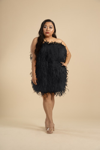 jcpenney royal blue plus size dress Jovani 67118 Off-Shoulder Feather Dress  Mydressline