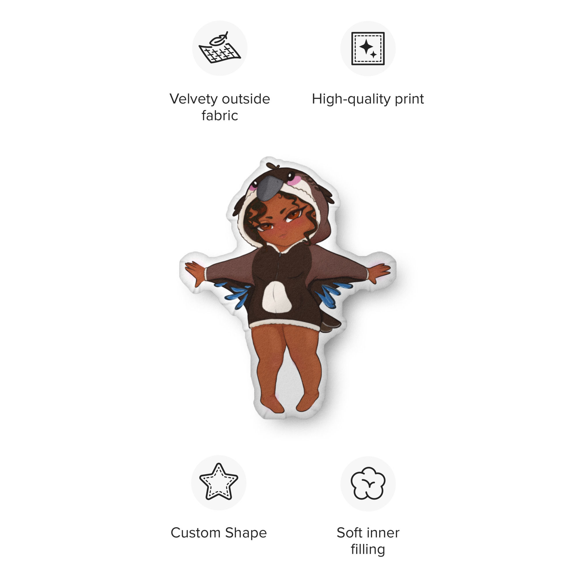 Penelope Chibi Pillow
