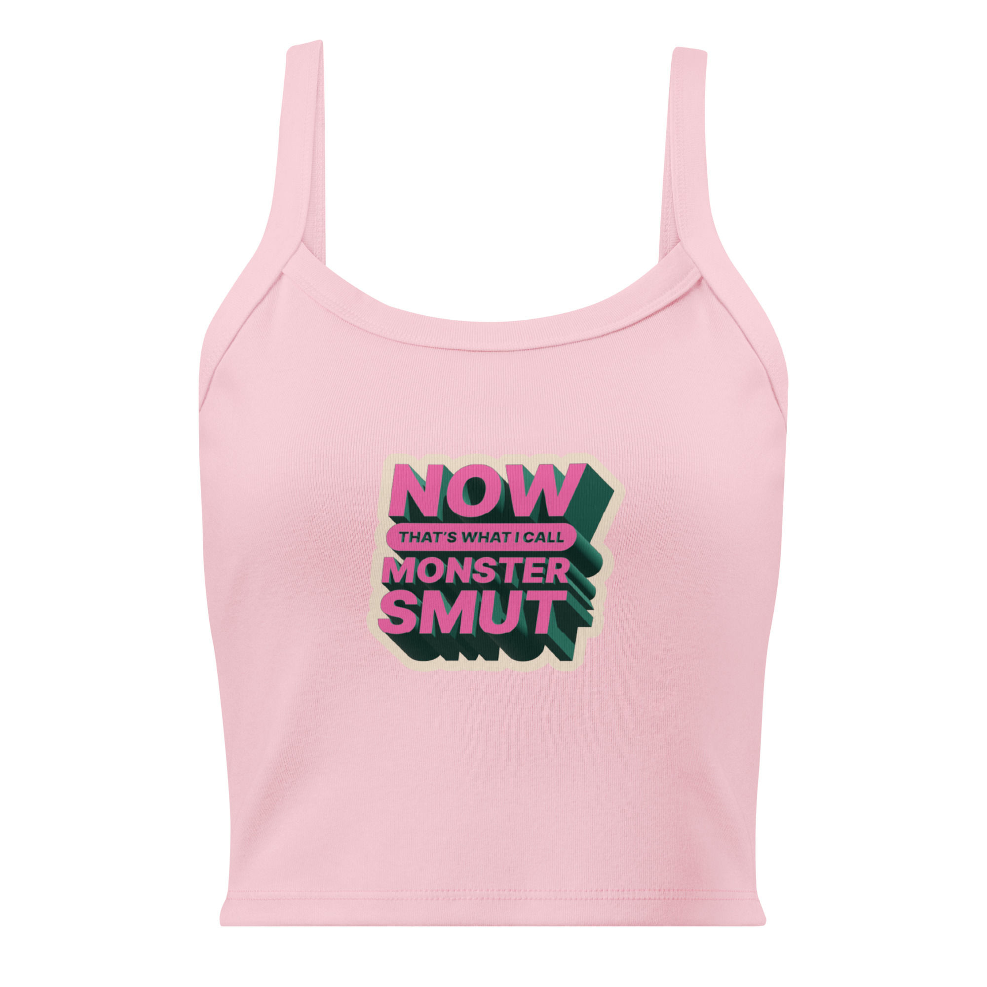 Monster Smut- micro-rib tank top