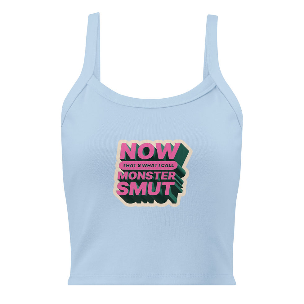 Thumbnail: Monster Smut- micro-rib tank top